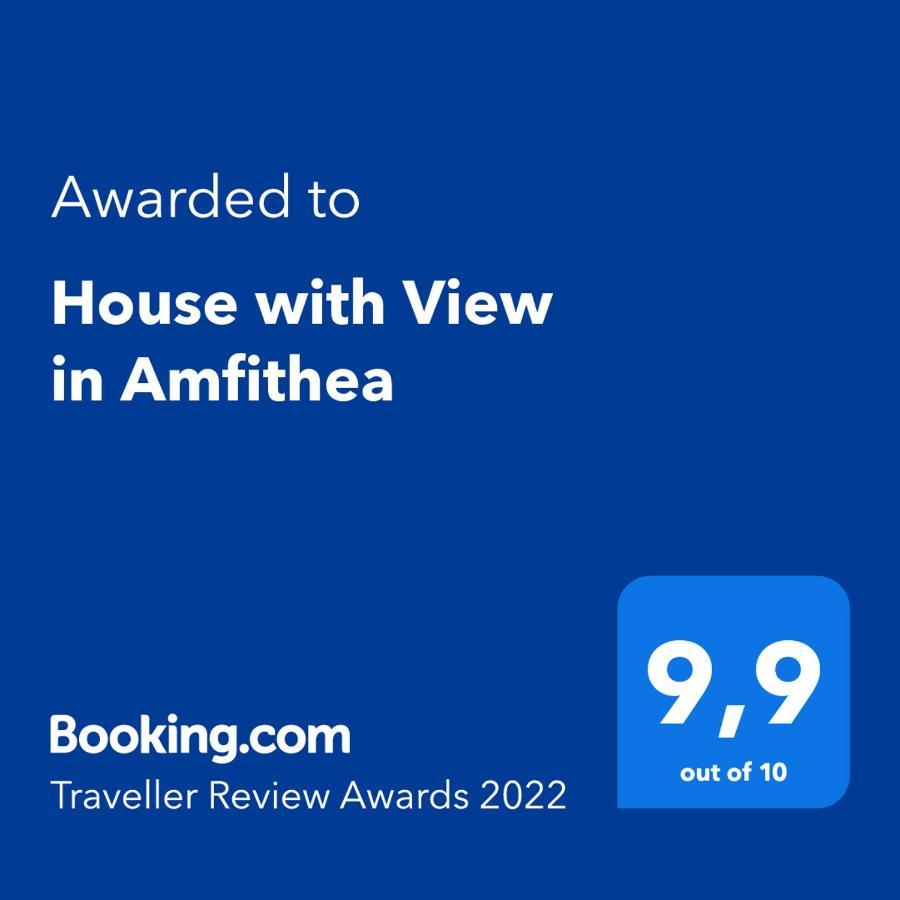 Apartament House With View In Amfithea Janina Zewnętrze zdjęcie